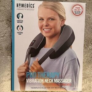 Homedics Pro Therapy Vibration Neck Massager with heat